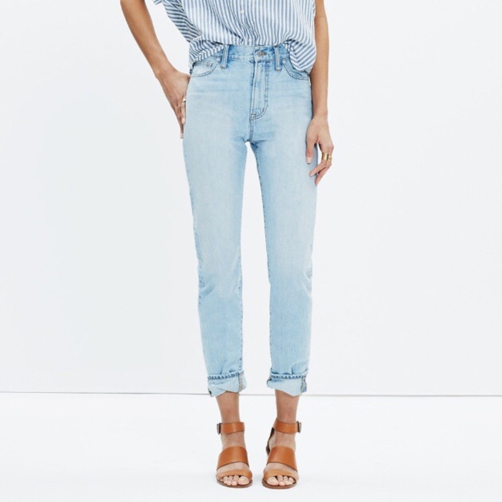 Madewell Perfect Summer Jeans in Fitzgerald Wash